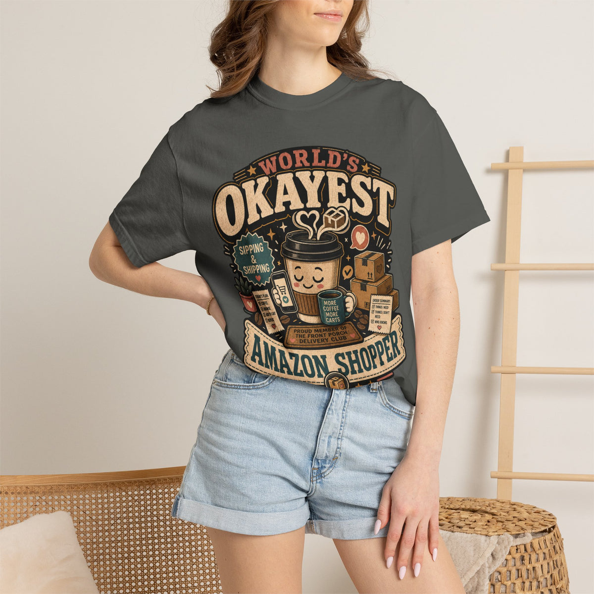 Worlds Okayest Amazon Shopper Coffee