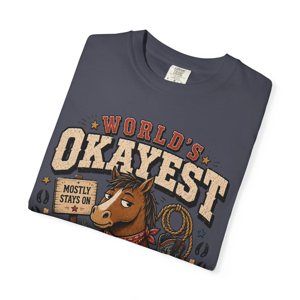 Worlds Okayest Cowgirl Horse