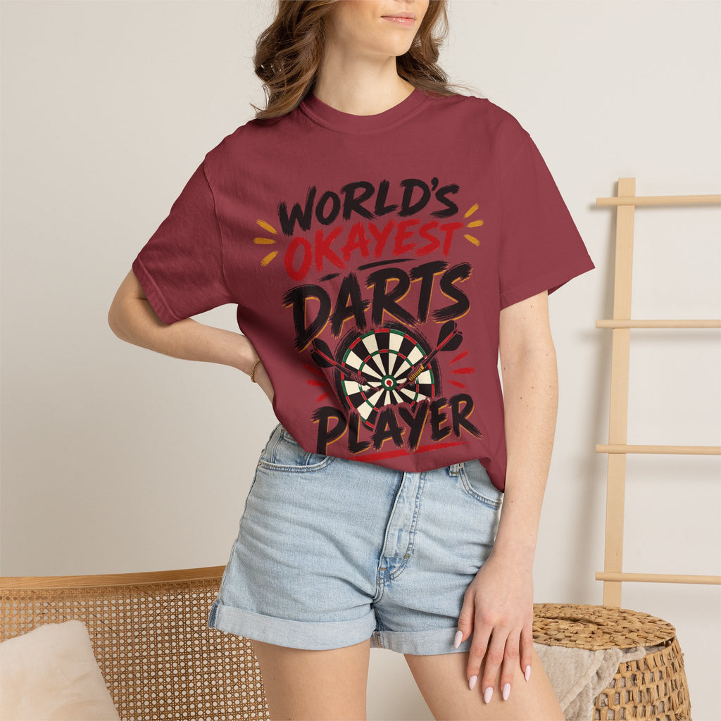 Worlds Okayest Darts Player Text