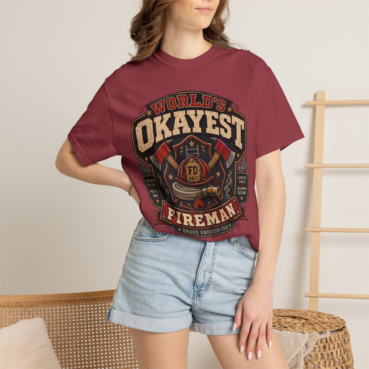 Worlds Okayest Fireman Axe