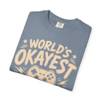 Worlds Okayest Gamer Text