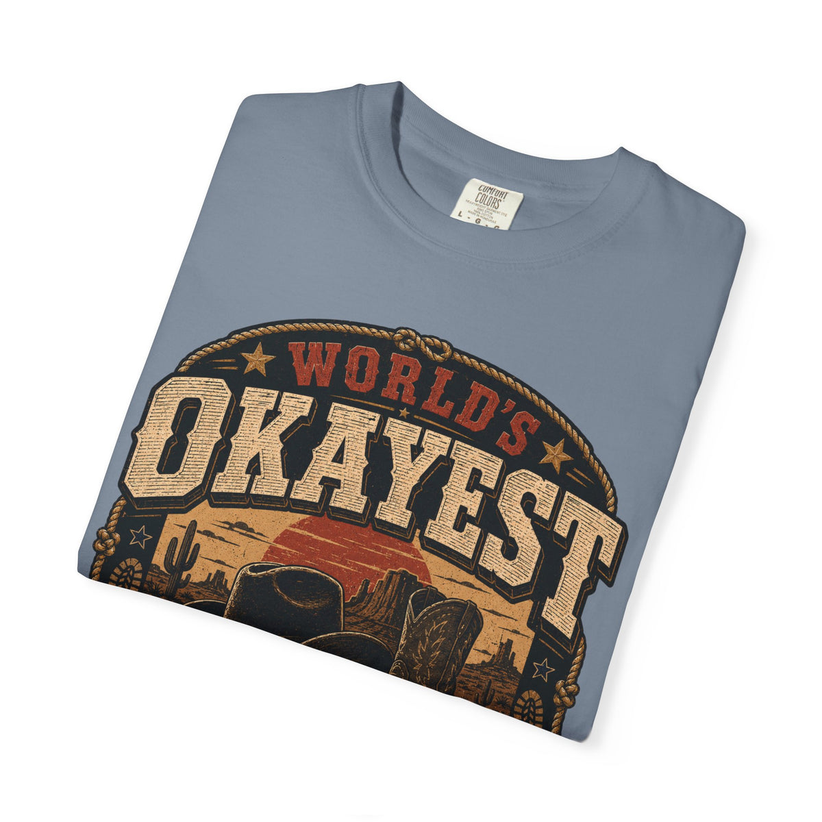 Worlds Okayest Cowboy Sunset