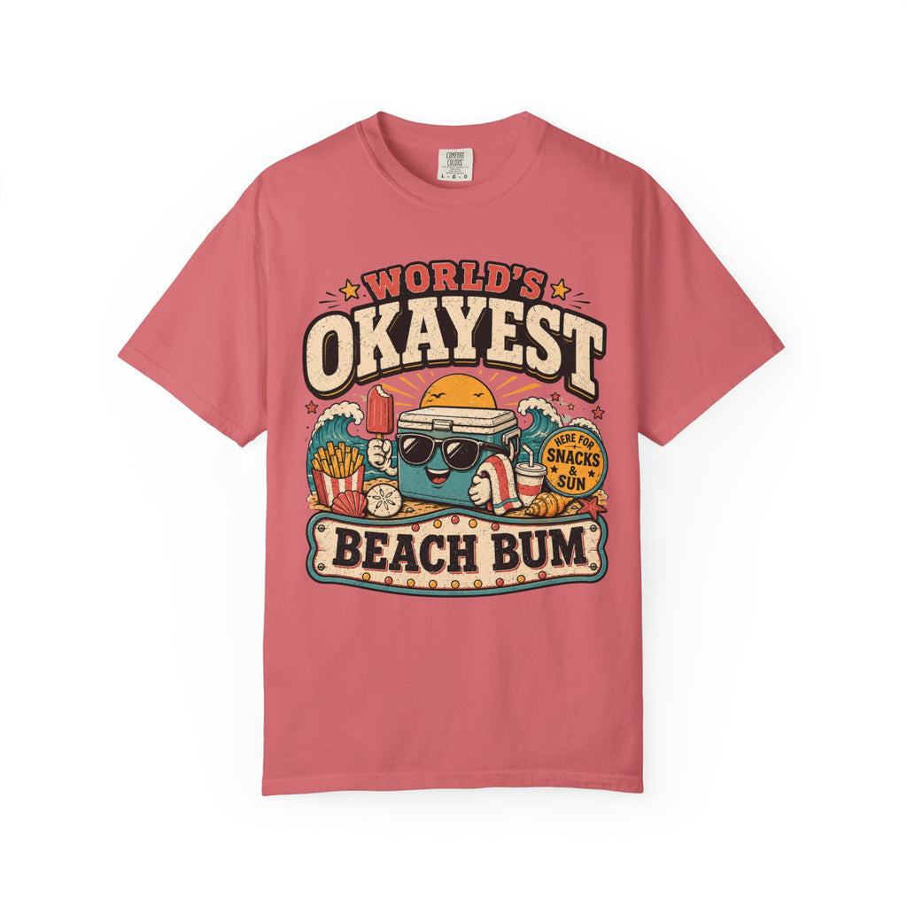 Worlds Okayest Beach Bum Cooler
