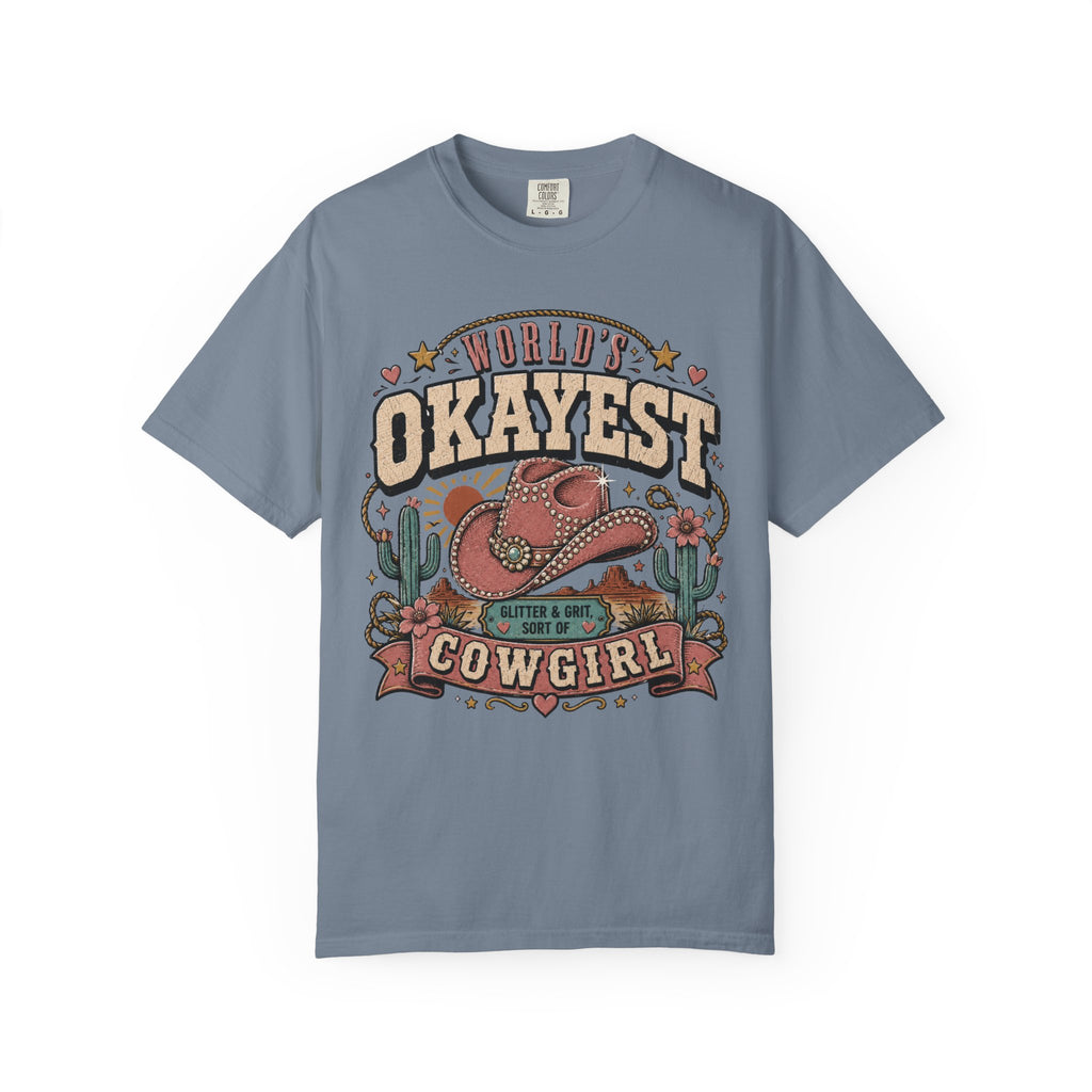 Worlds Okayest Cowgirl Hat
