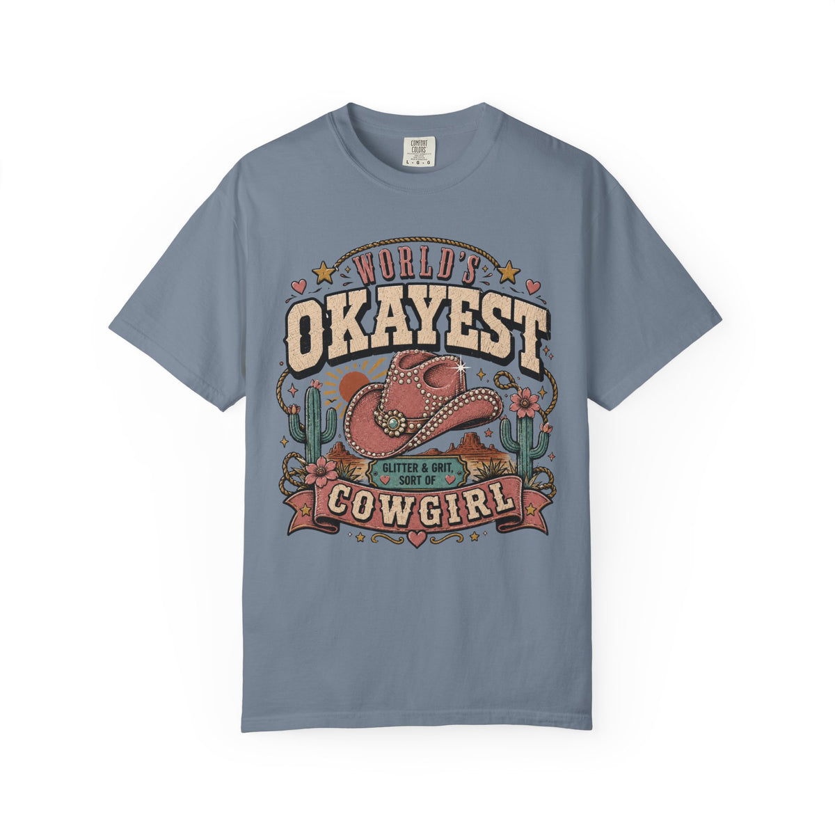 Worlds Okayest Cowgirl Hat