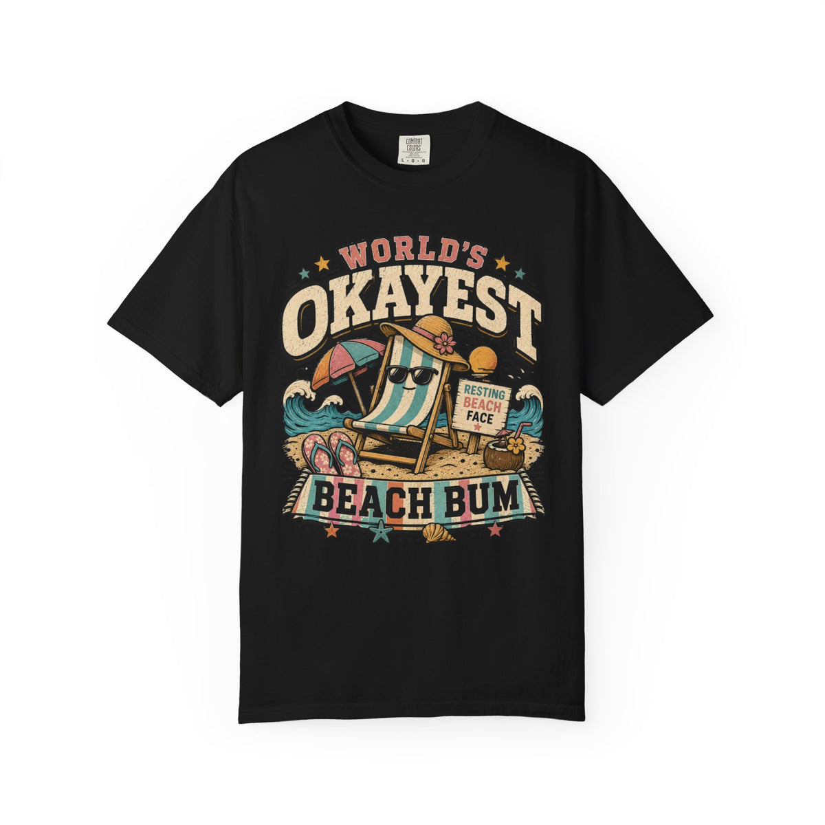 Worlds Okayest Beach Bum Chair