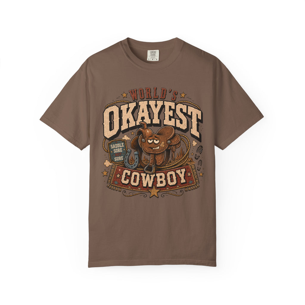 Worlds Okayest Cowboy Saddle