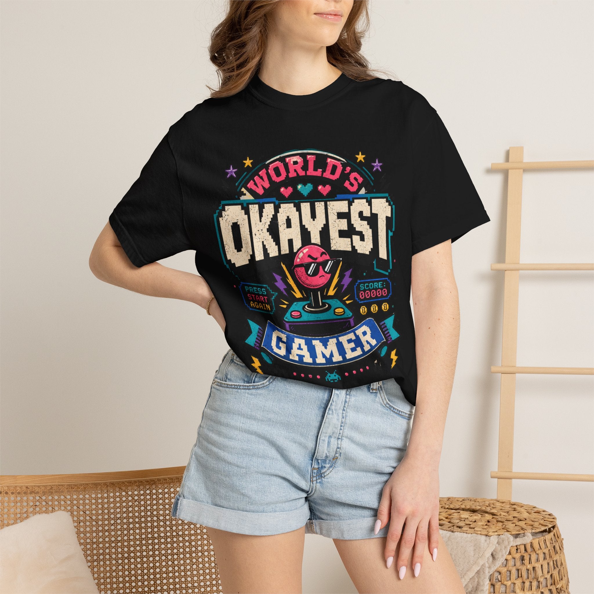 Worlds Okayest Gamer 80's