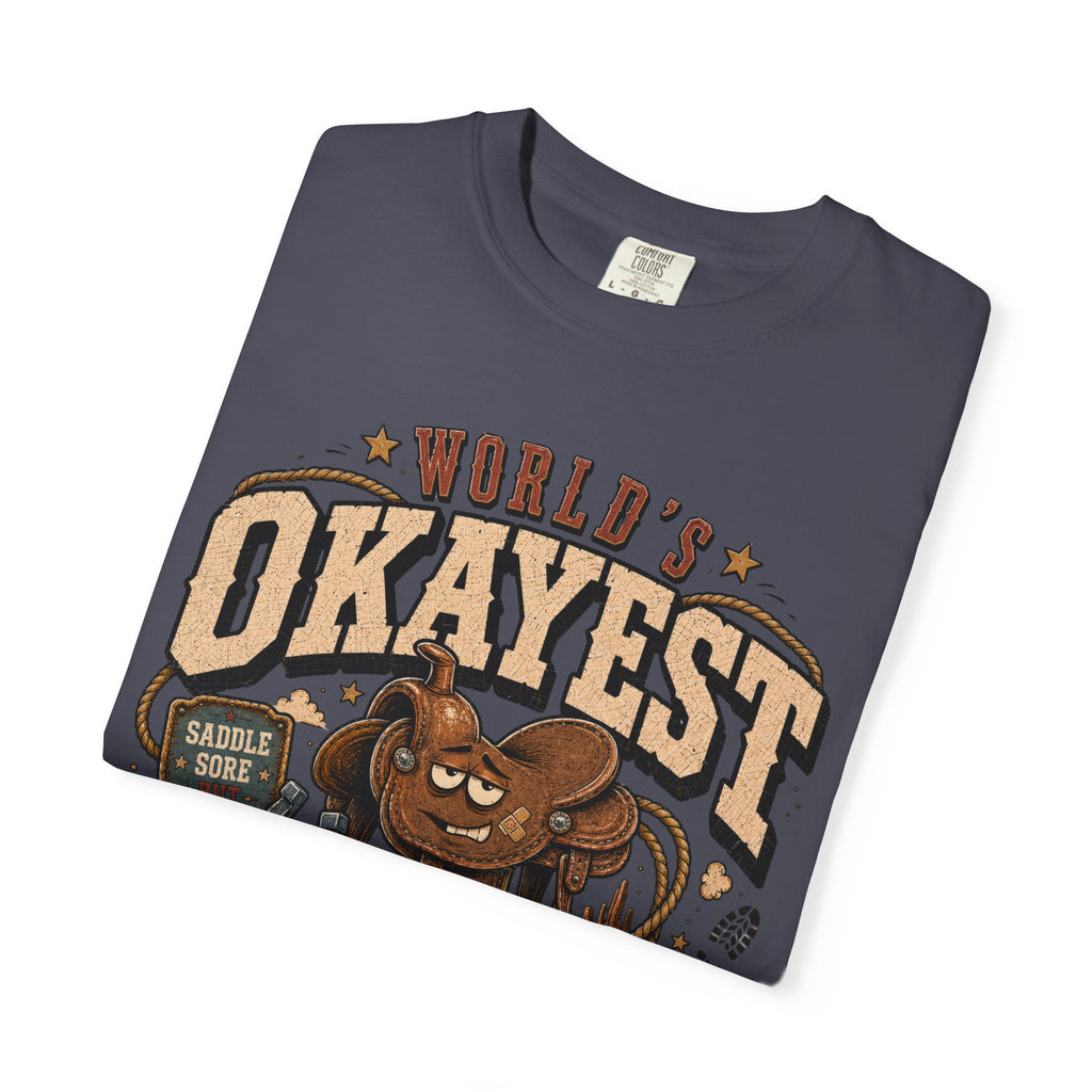Worlds Okayest Cowboy Saddle