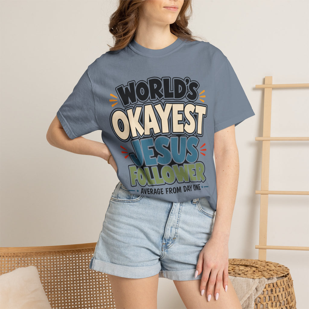 Worlds Okayest Jesus Follower Text