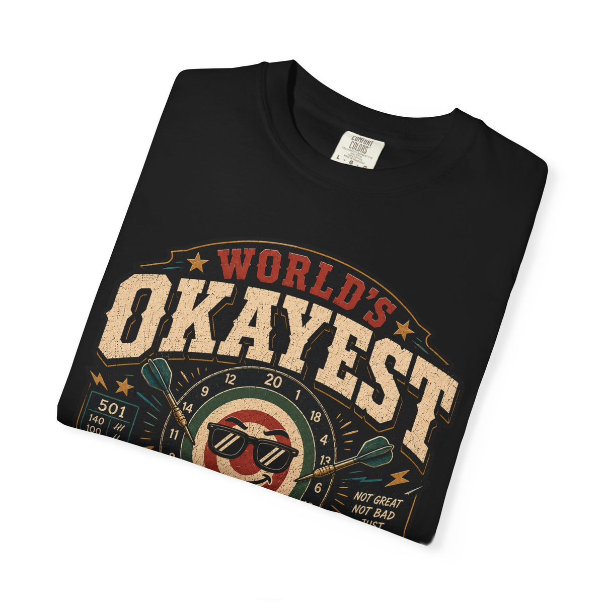 Worlds Okayest Darts Player Red-Green