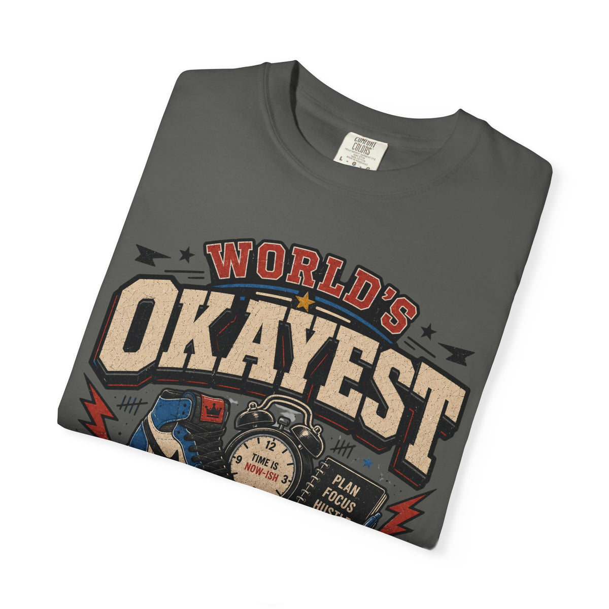 Worlds Okayest Hustler Shoe