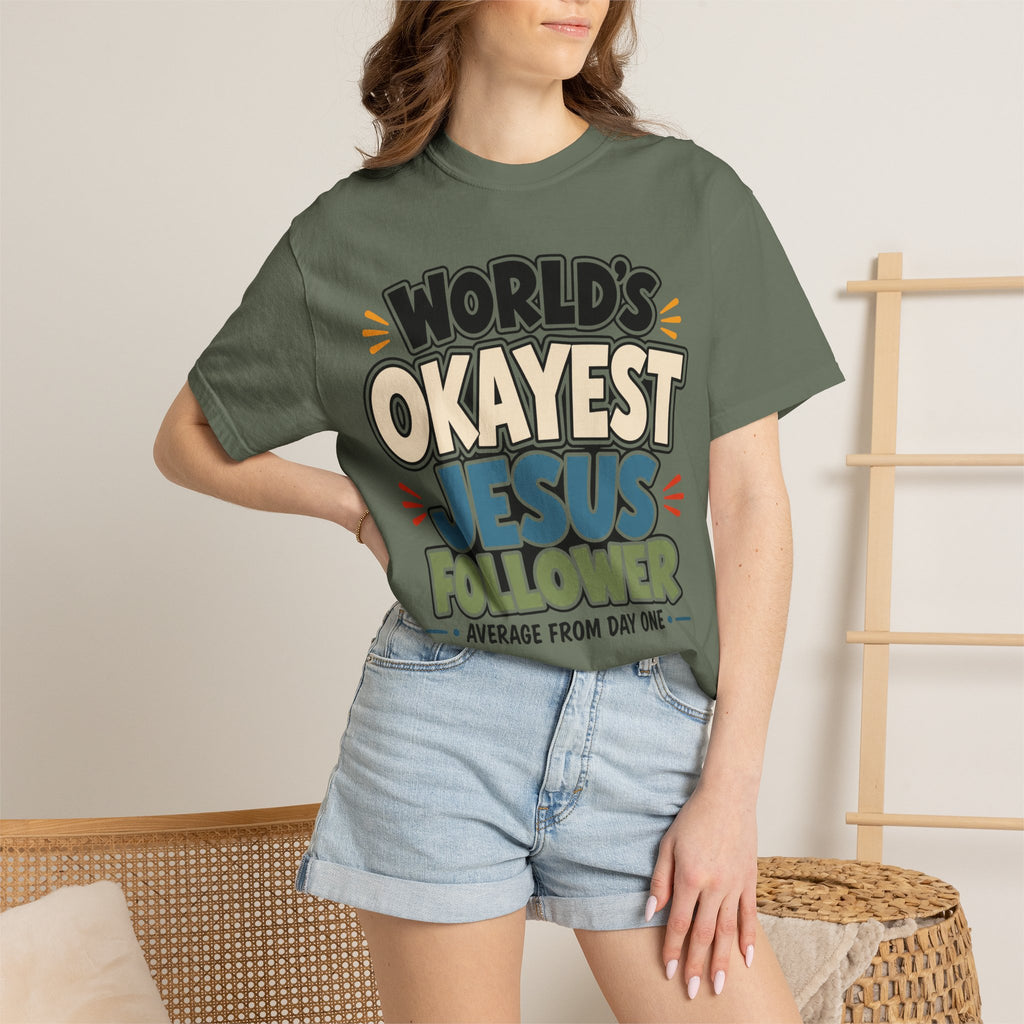 Worlds Okayest Jesus Follower Text