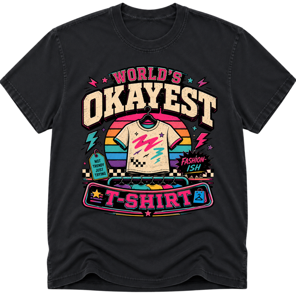 Worlds Okayest T-Shirt Retro