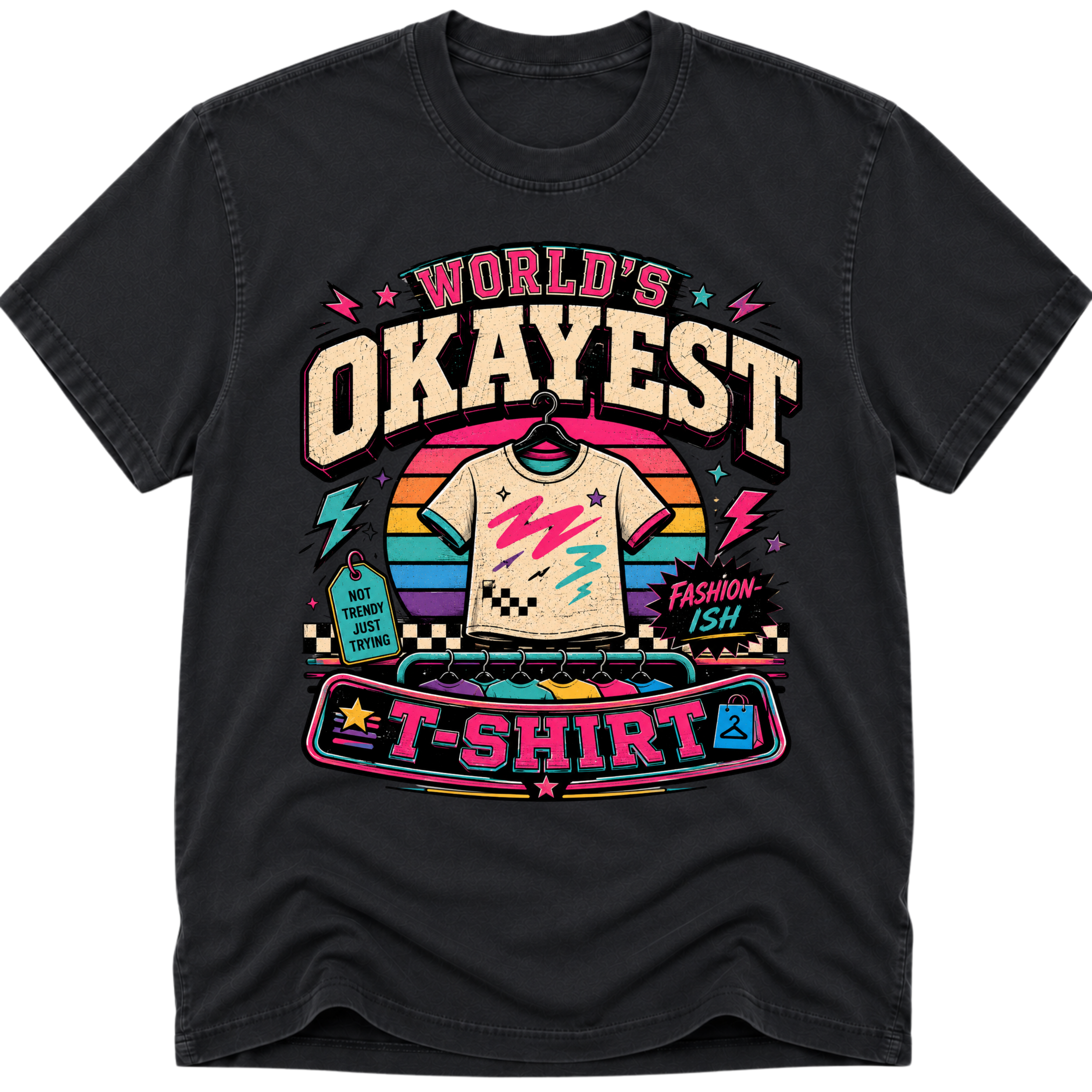 Worlds Okayest T-Shirt Retro