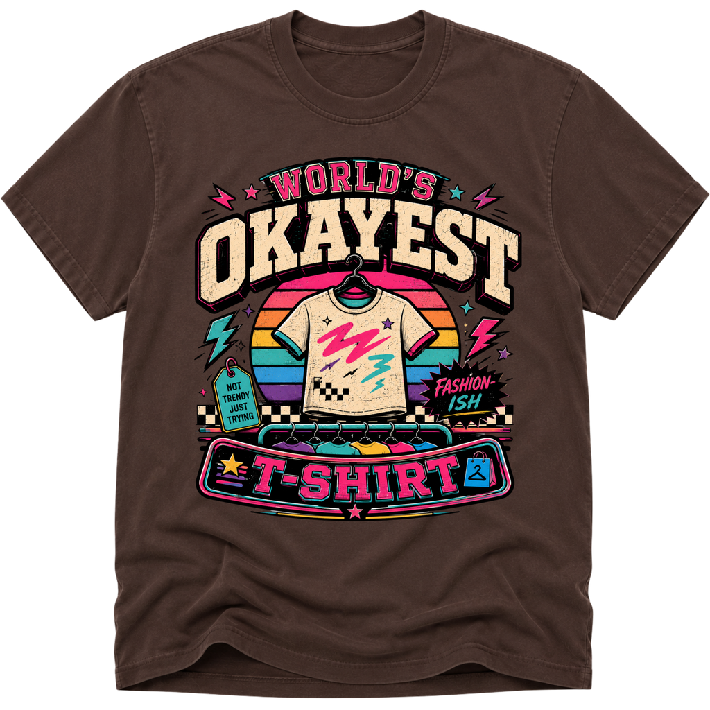 Worlds Okayest T-Shirt Retro