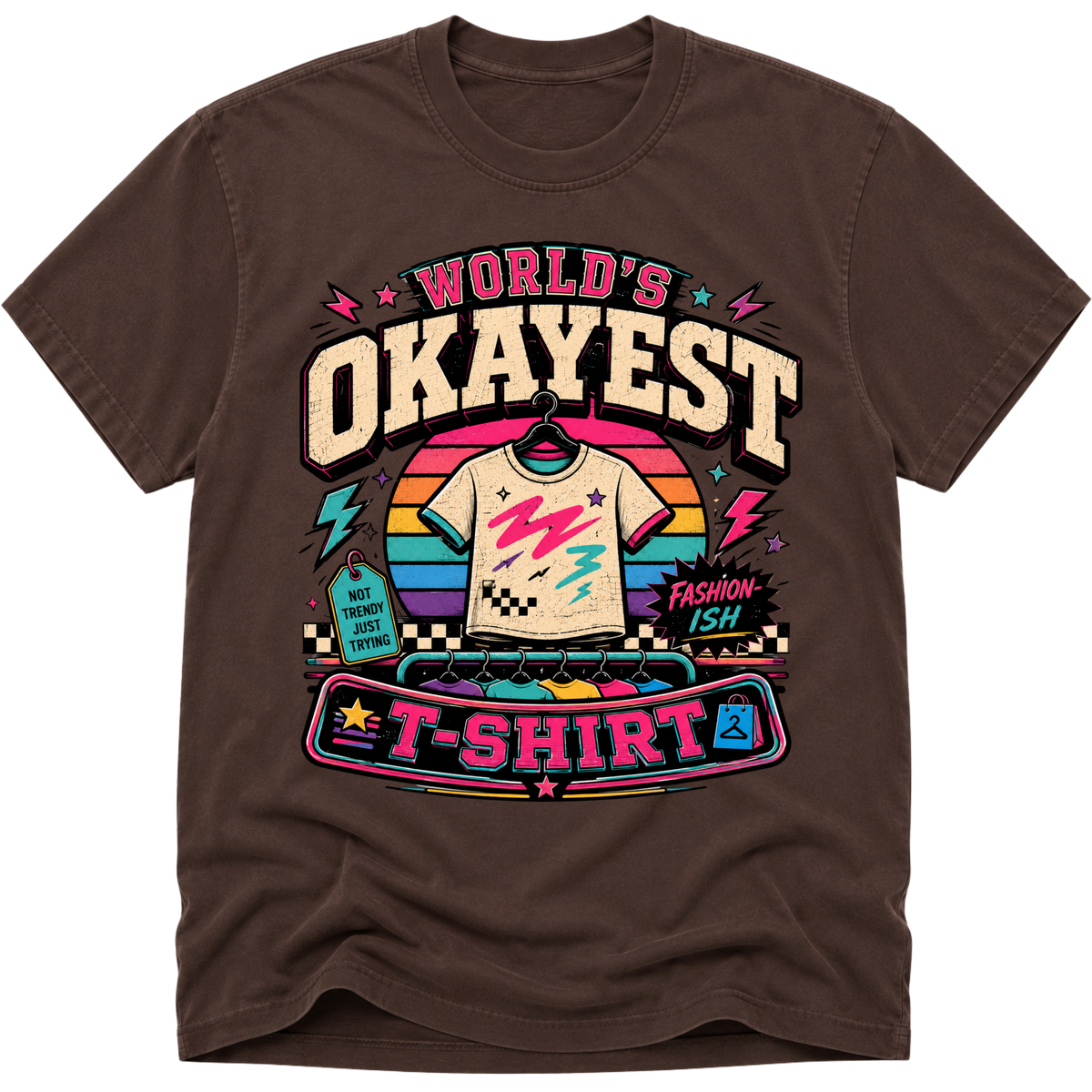 Worlds Okayest T-Shirt Retro