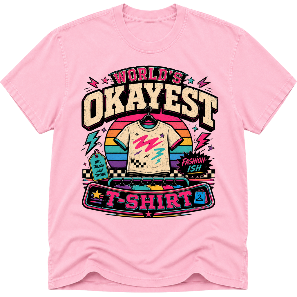 Worlds Okayest T-Shirt Retro