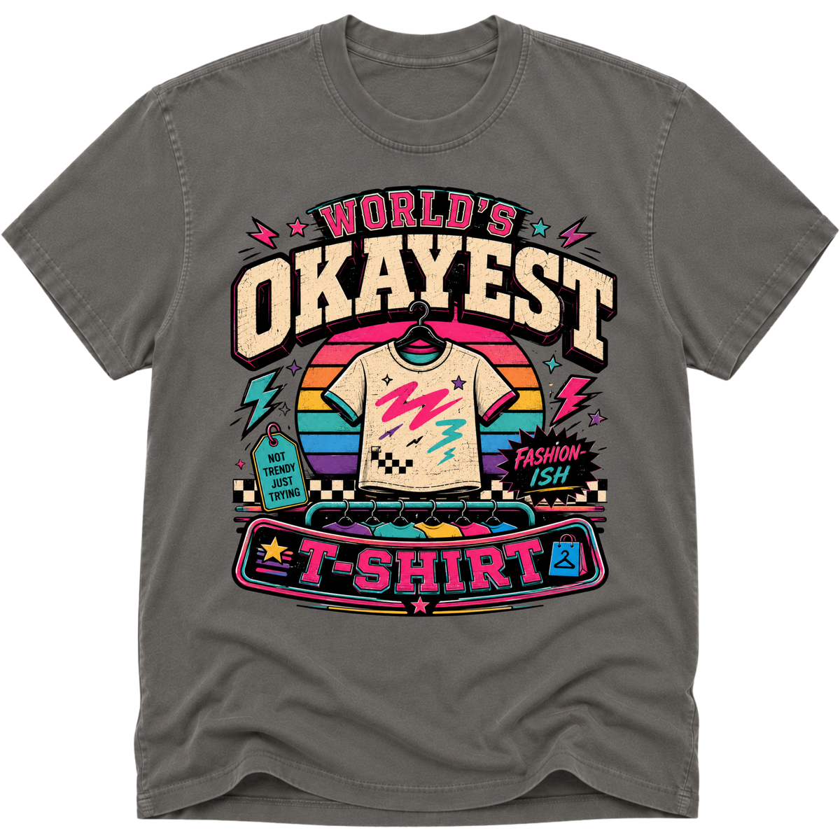 Worlds Okayest T-Shirt Retro