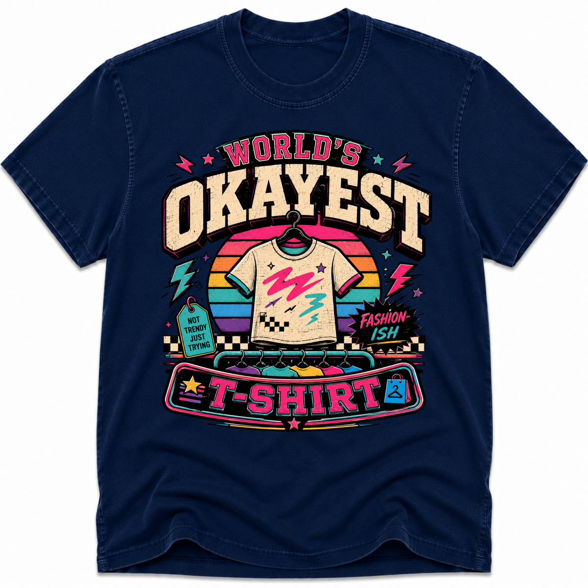 Worlds Okayest T-Shirt Retro
