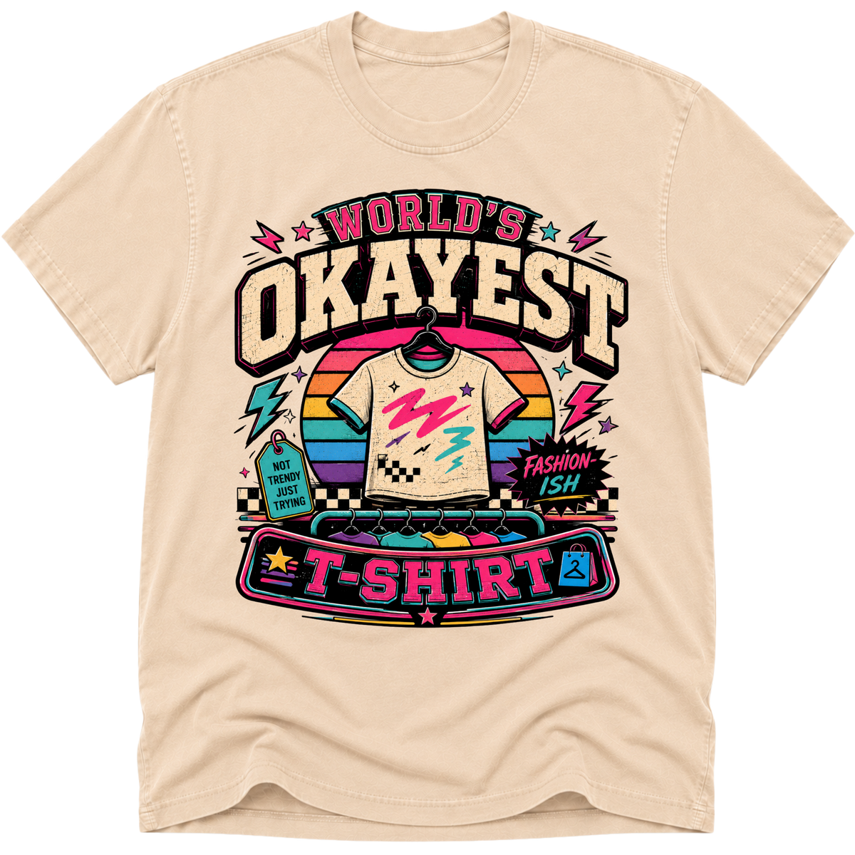 Worlds Okayest T-Shirt Retro