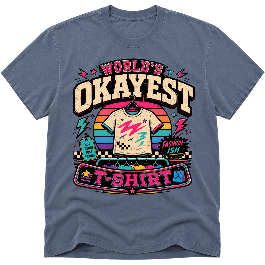 Worlds Okayest T-Shirt Retro