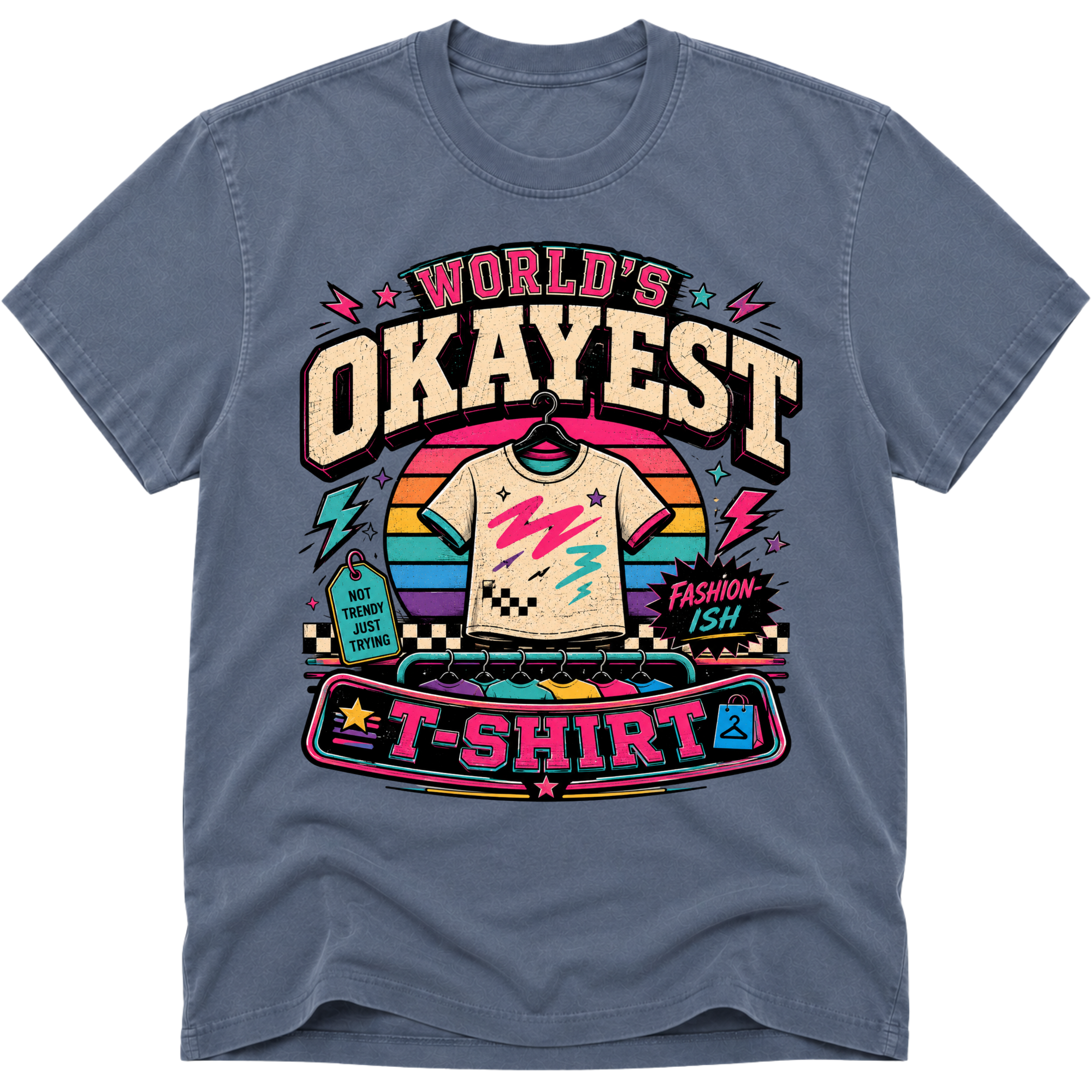 Worlds Okayest T-Shirt Retro