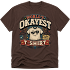 Worlds Okayest T-Shirt Glasses