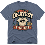 Worlds Okayest T-Shirt Glasses