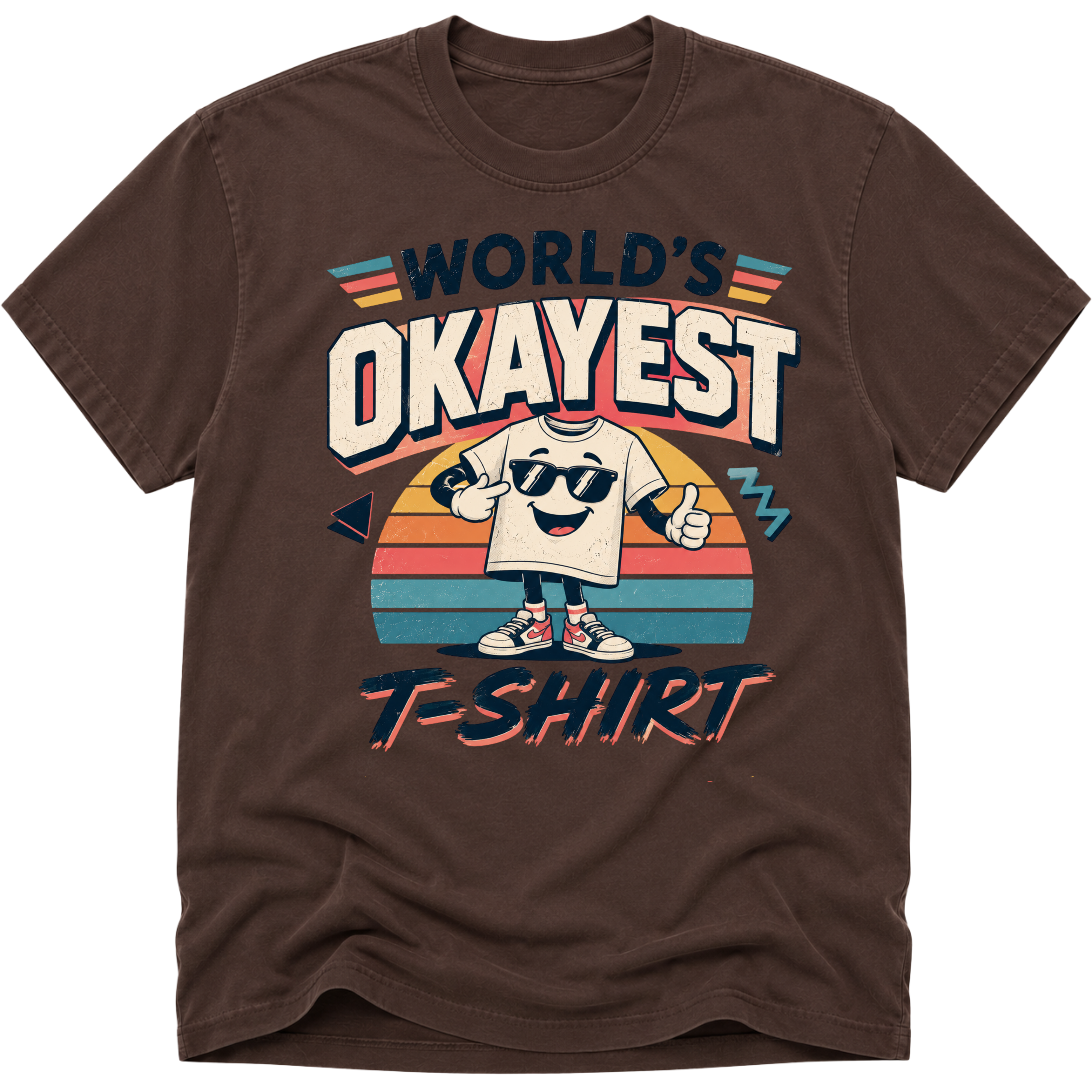 Worlds Okayest T-Shirt Man