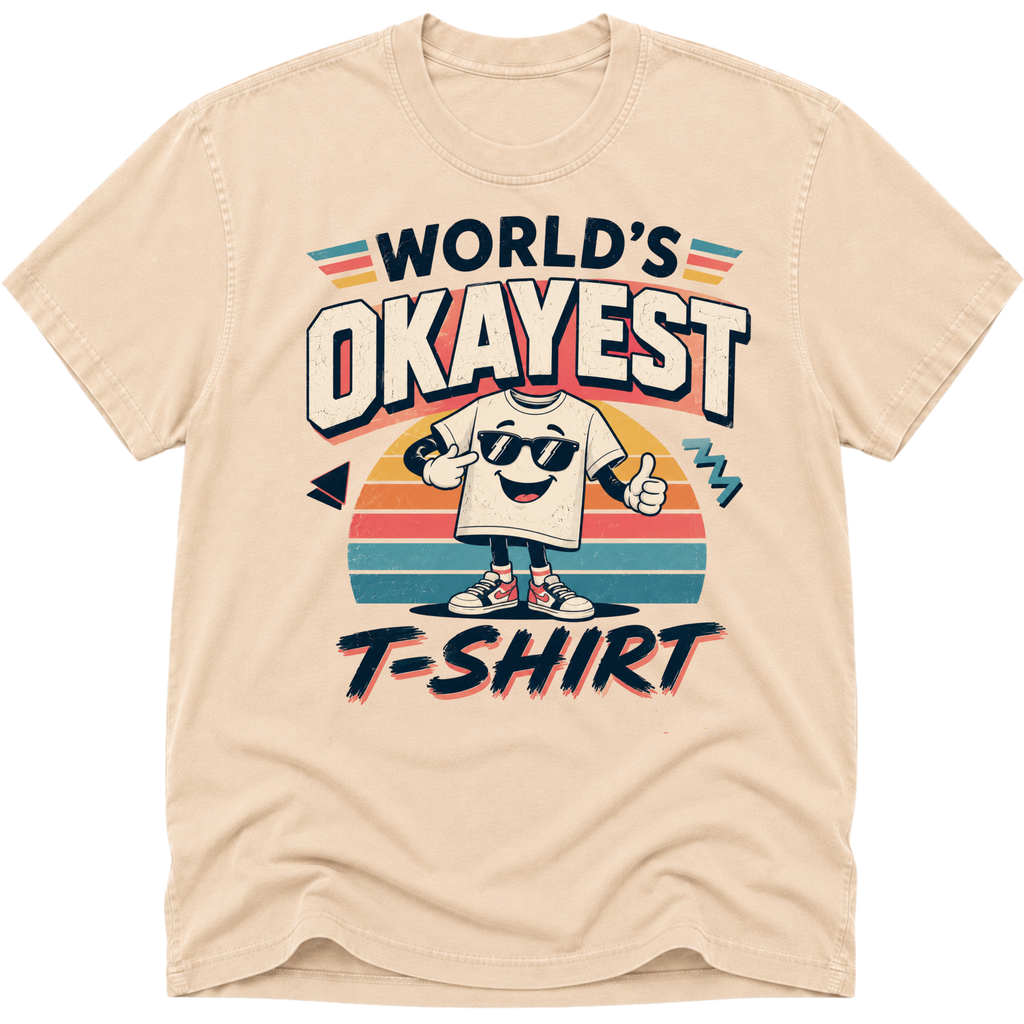 Worlds Okayest T-Shirt Man