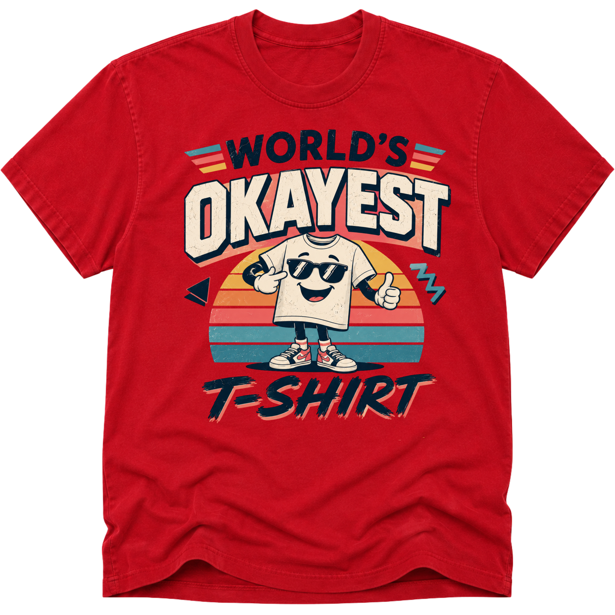 Worlds Okayest T-Shirt Man