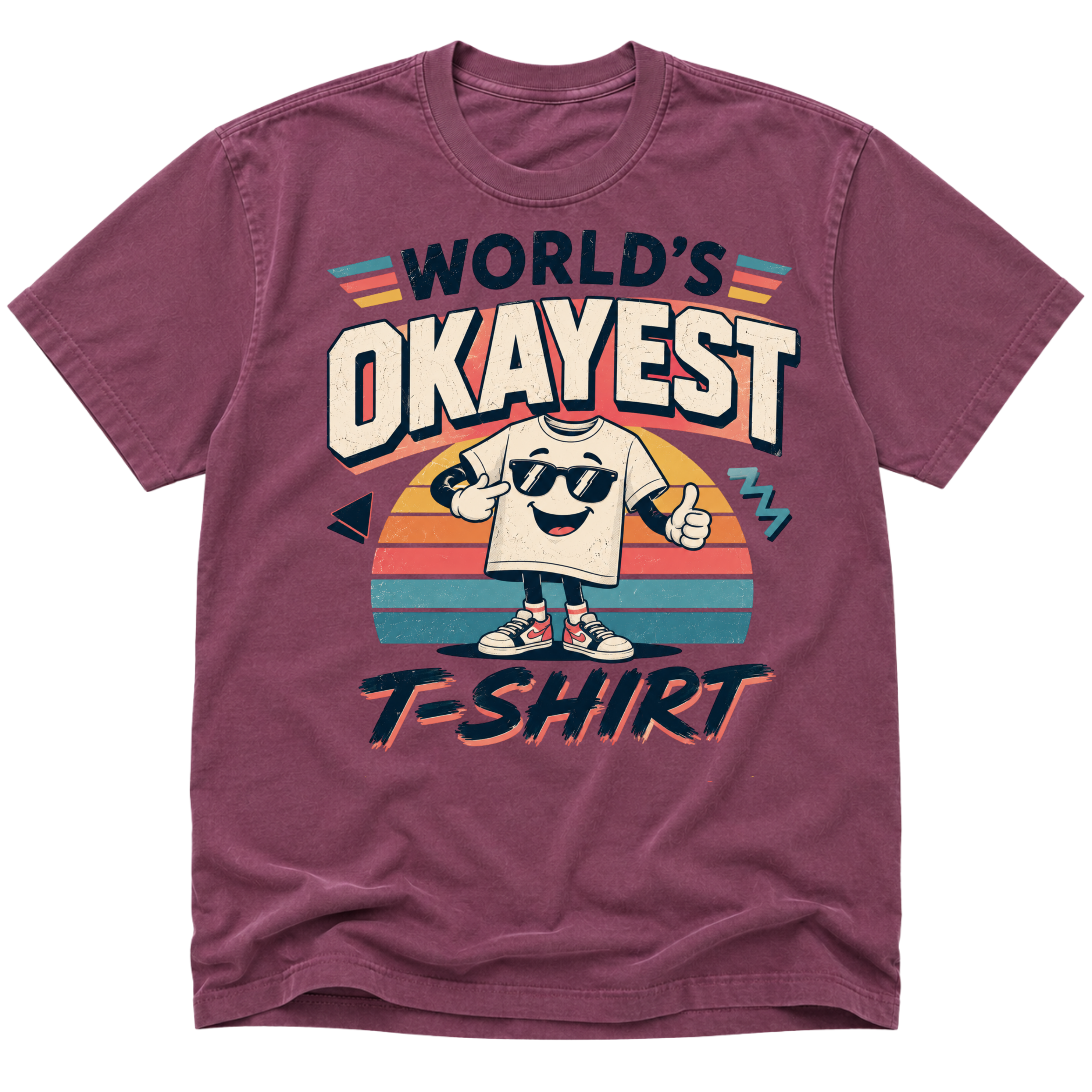 Worlds Okayest T-Shirt Man