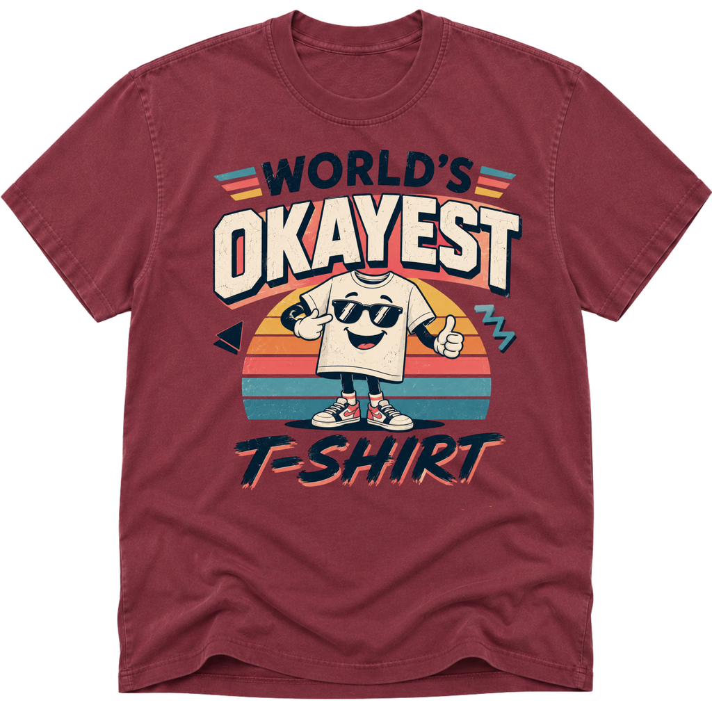 Worlds Okayest T-Shirt Man
