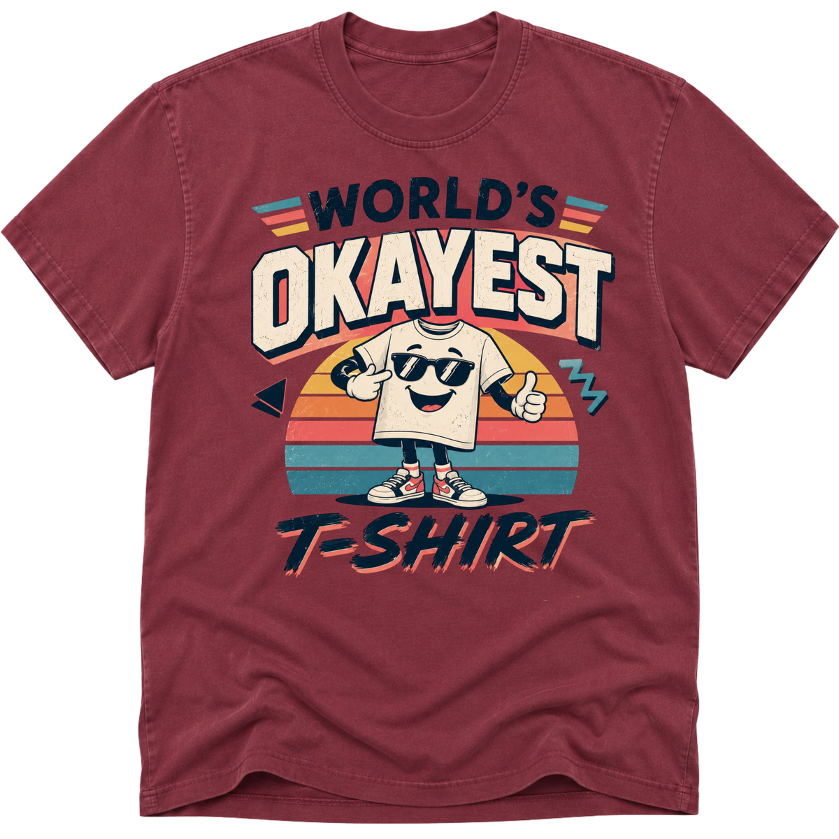 Worlds Okayest T-Shirt Man