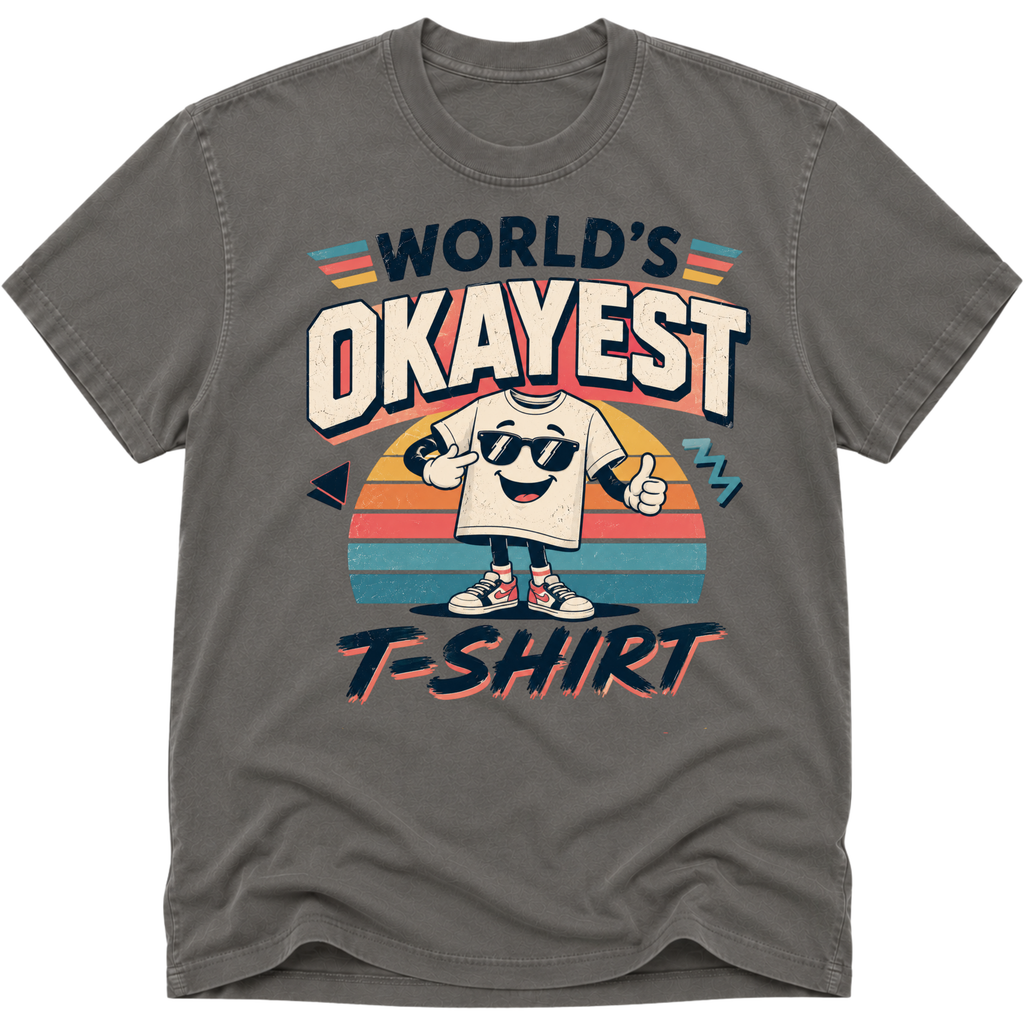 Worlds Okayest T-Shirt Man