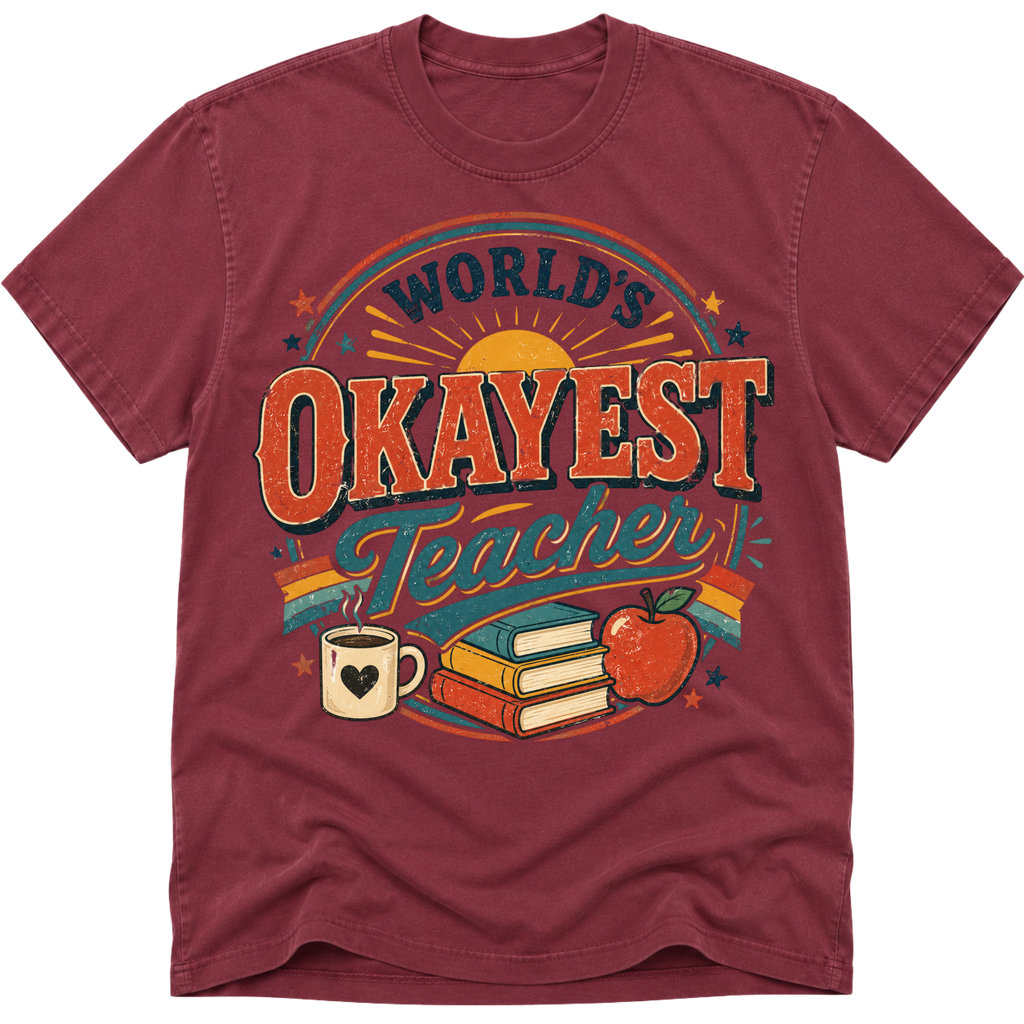 Worlds Okayest Teacher Books