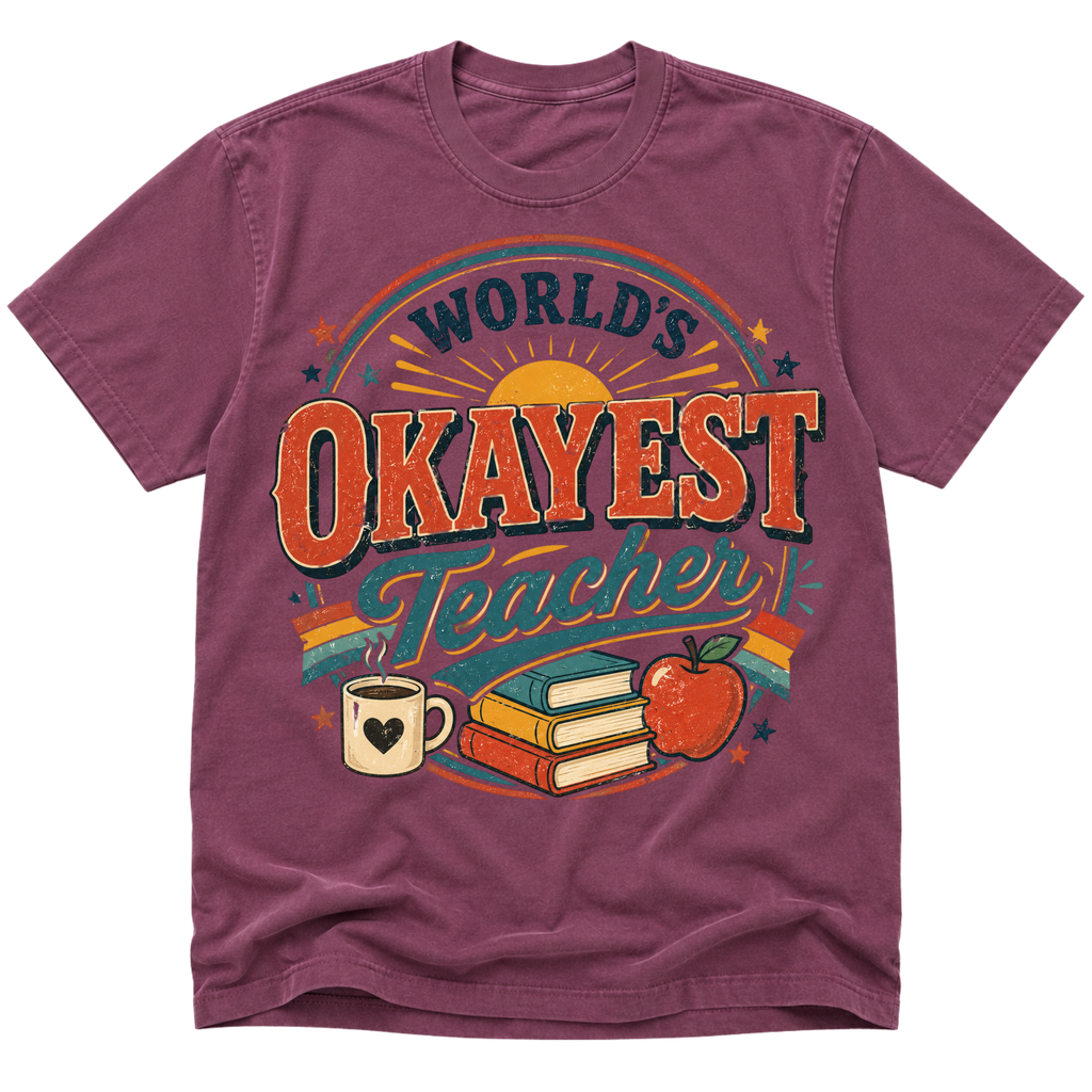 Worlds Okayest Teacher Books