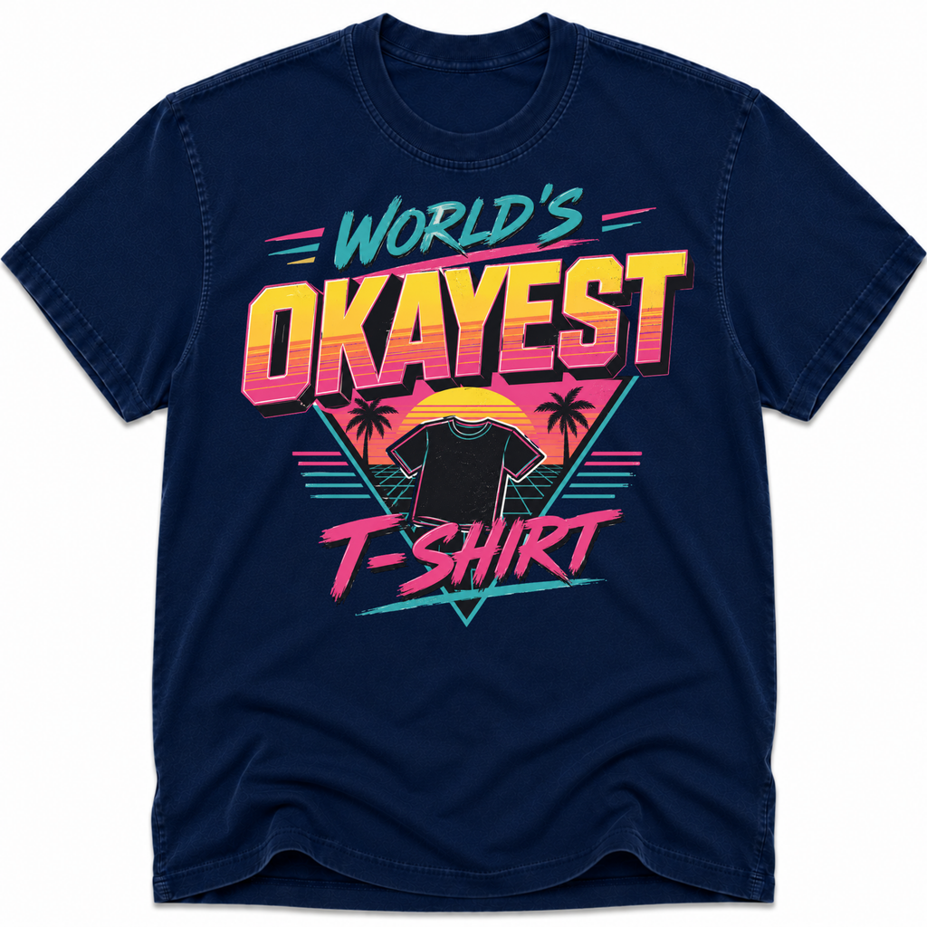 Worlds Okayest T-Shirt 80's