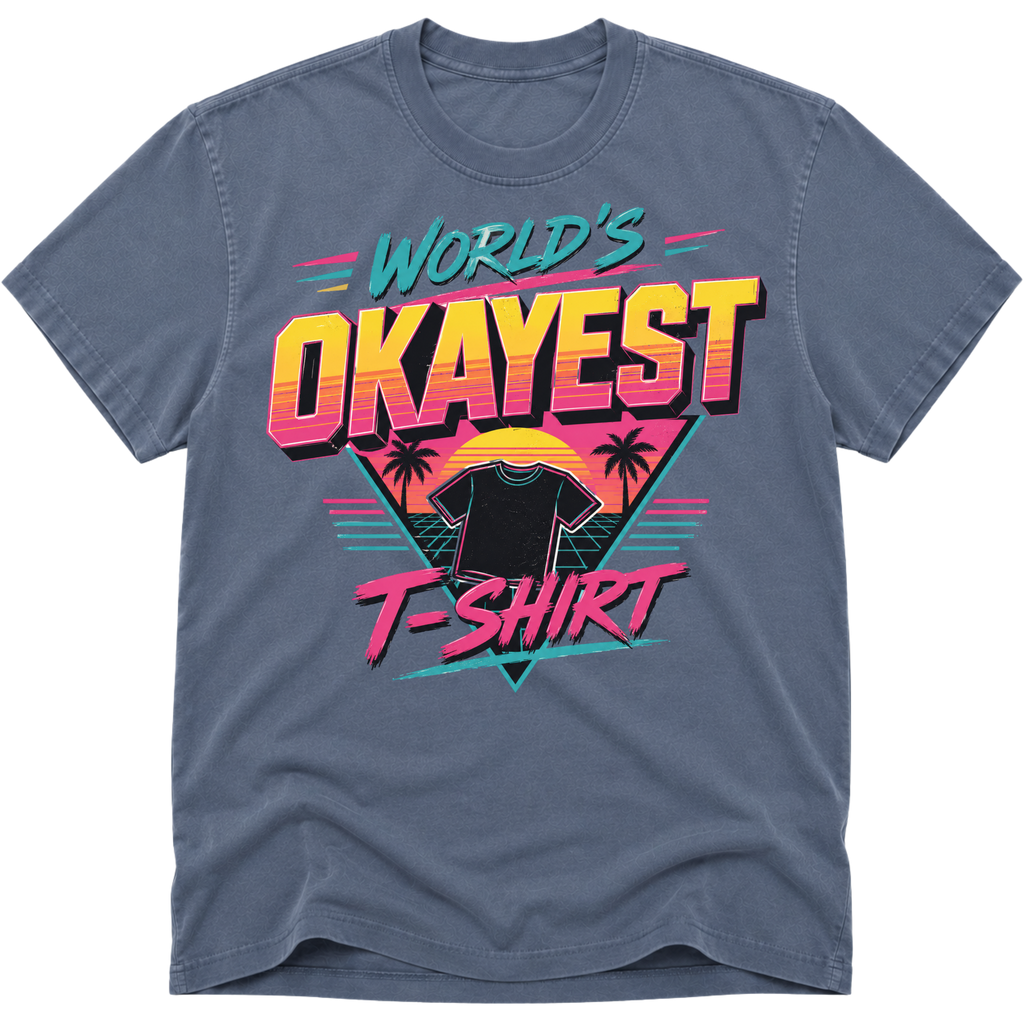 Worlds Okayest T-Shirt 80's