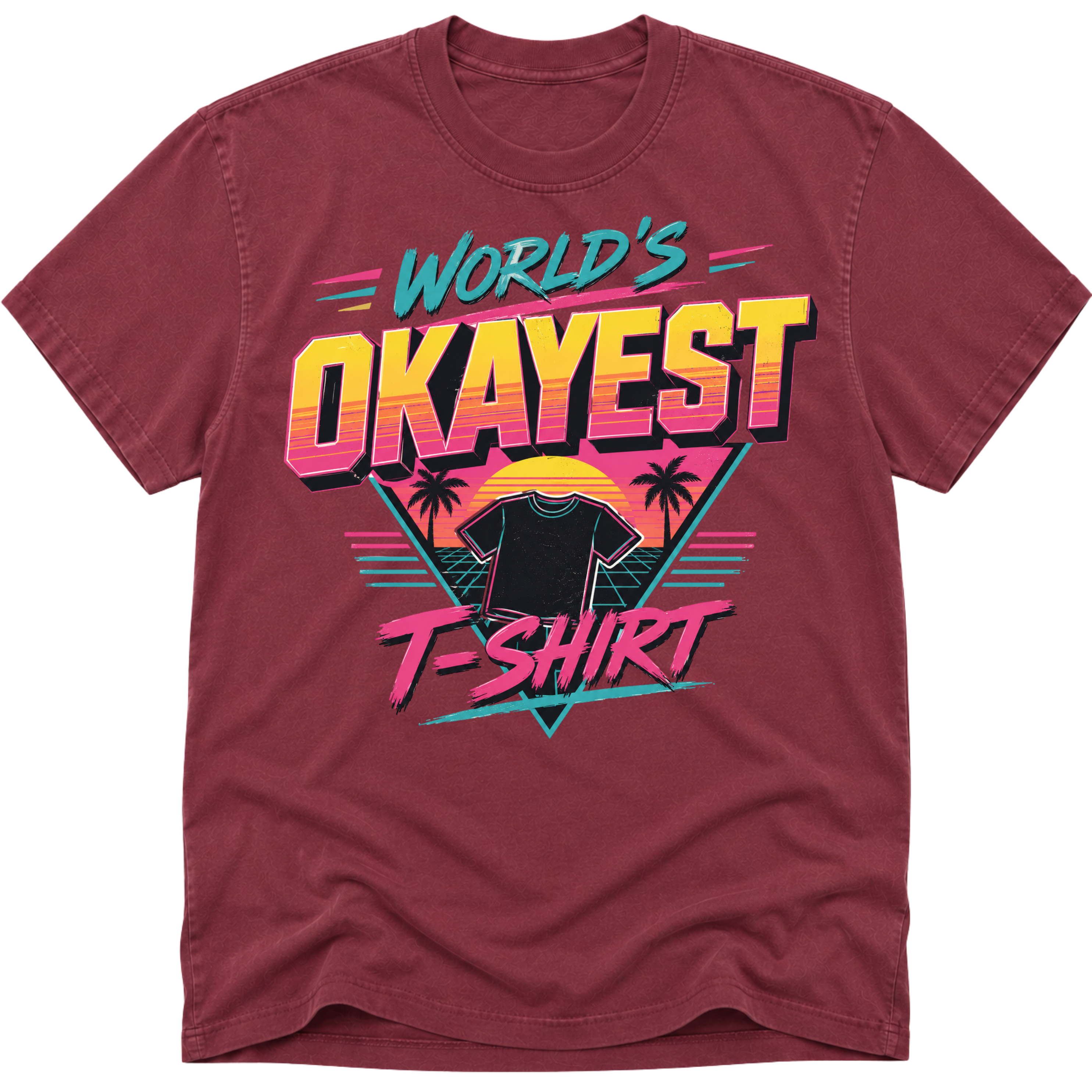 Worlds Okayest T-Shirt 80's