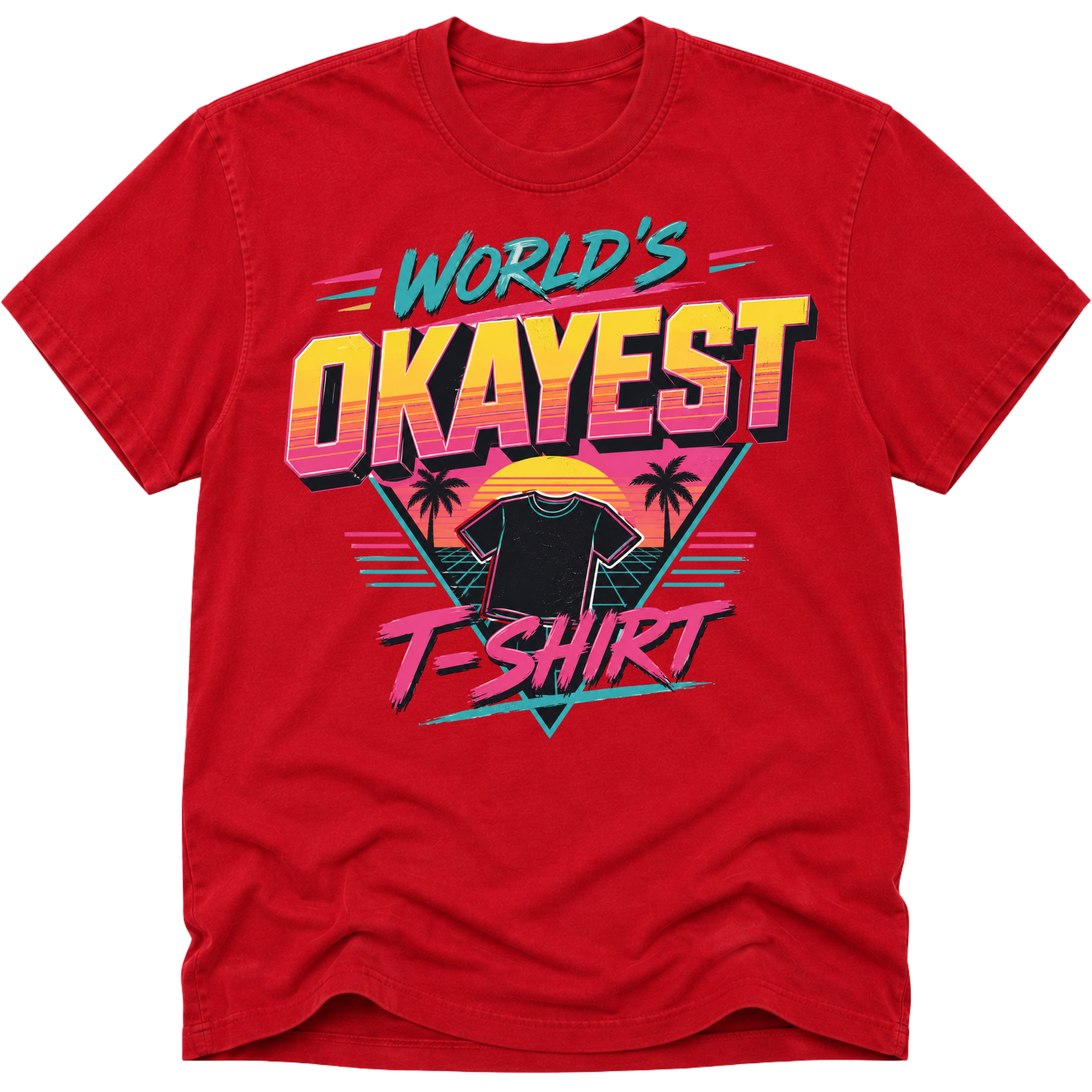 Worlds Okayest T-Shirt 80's