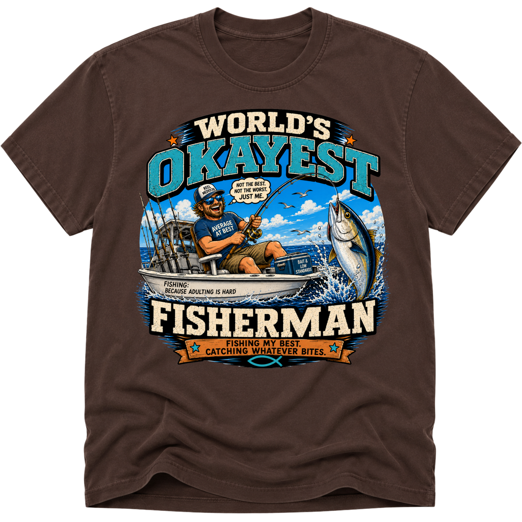 Worlds Okayest Fisherman Ocean