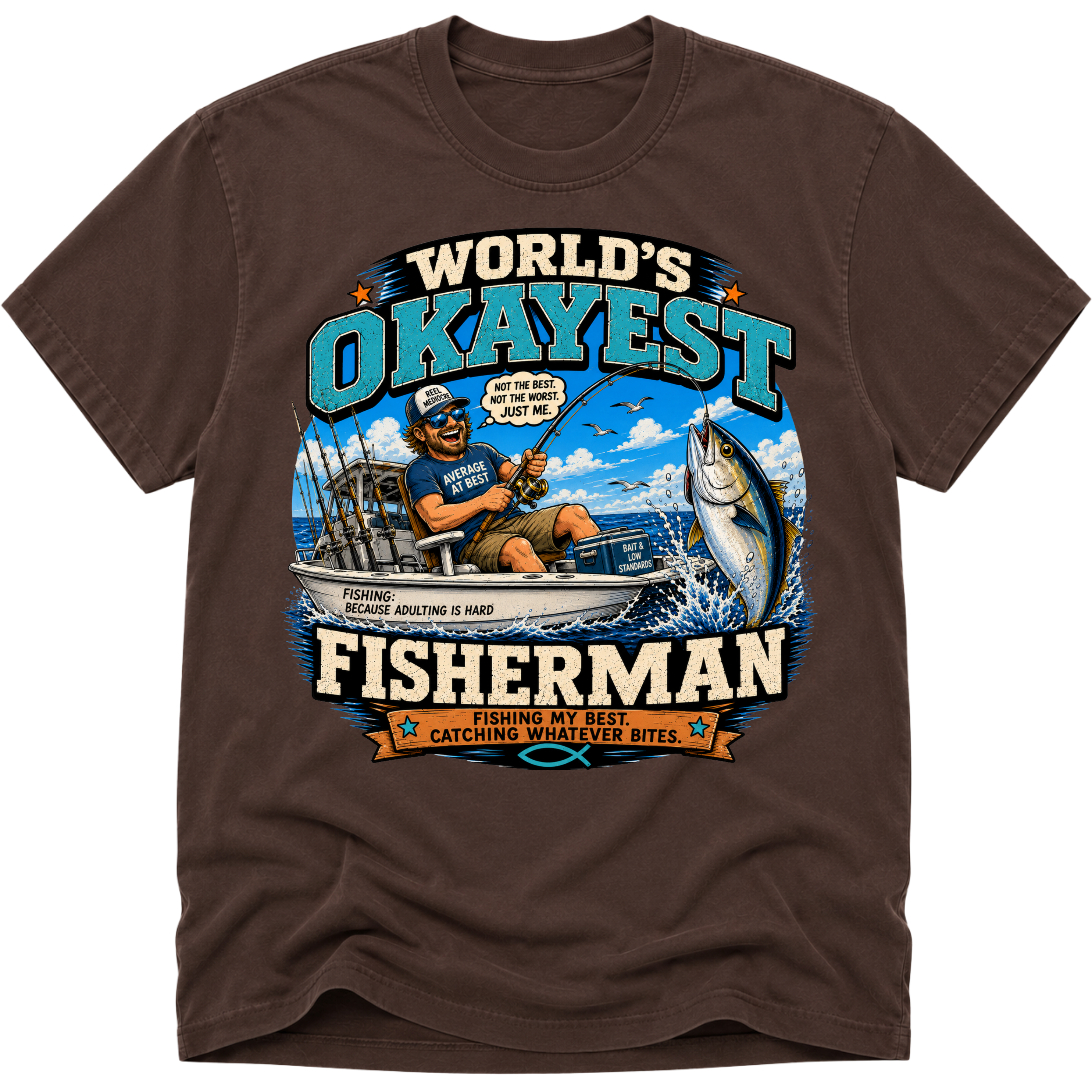 Worlds Okayest Fisherman Ocean