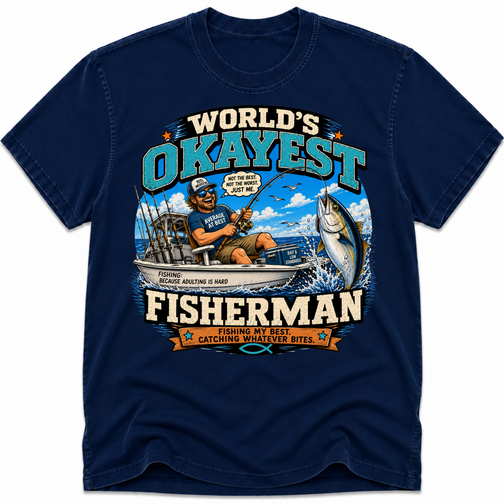 Worlds Okayest Fisherman Ocean