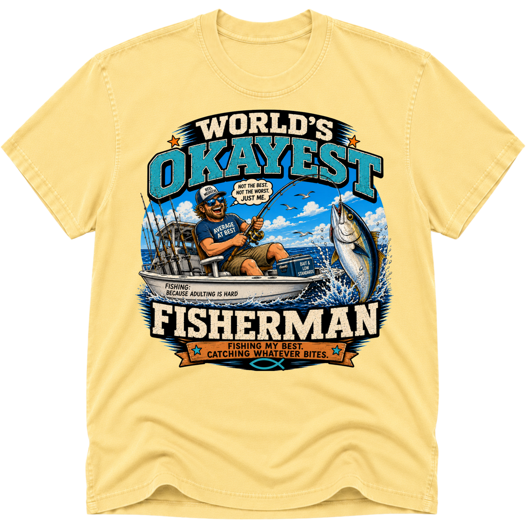 Worlds Okayest Fisherman Ocean