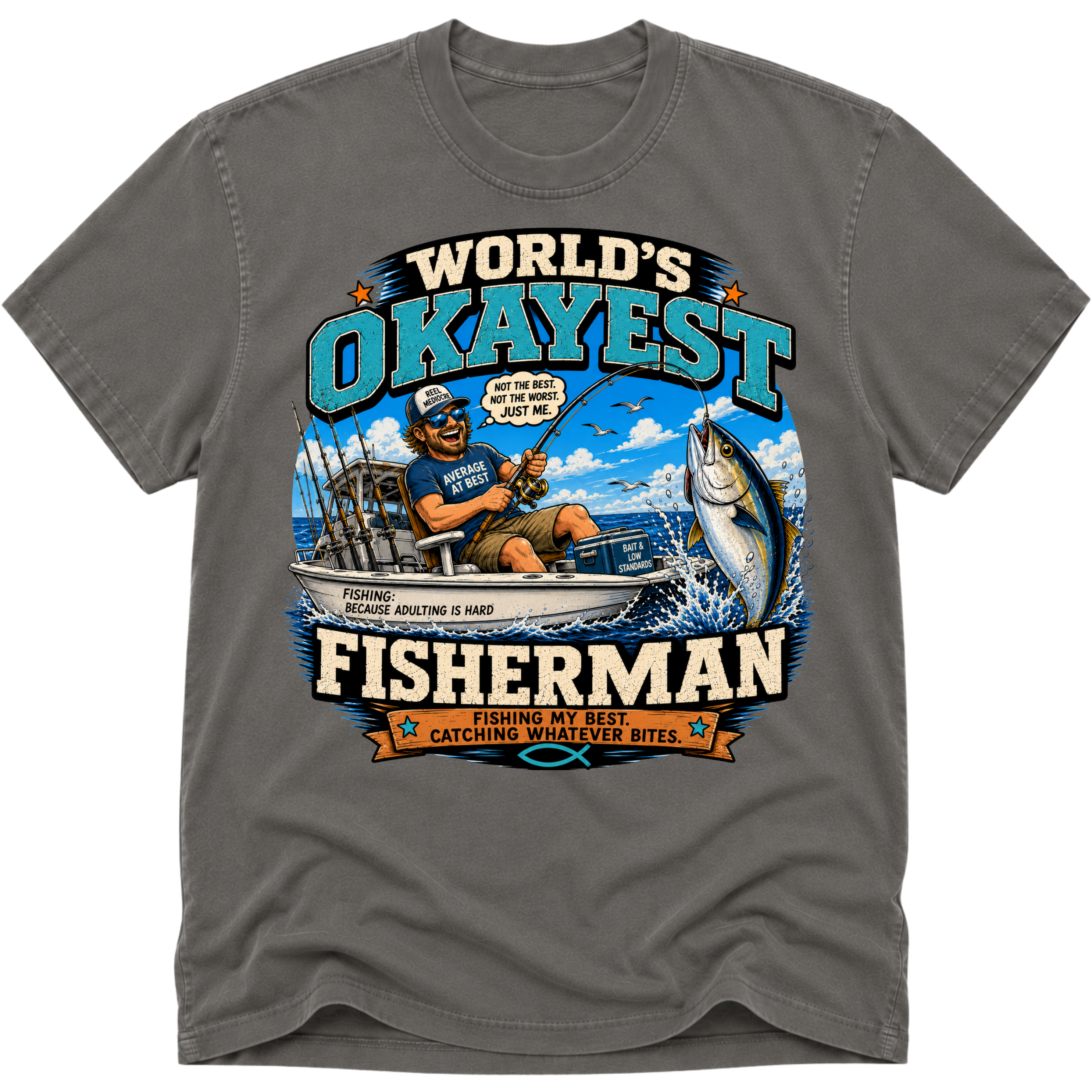 Worlds Okayest Fisherman Ocean