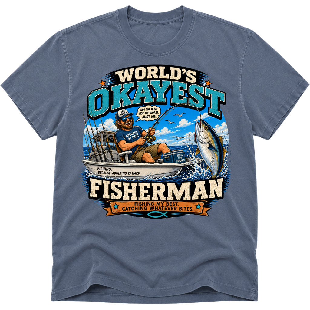 Worlds Okayest Fisherman Ocean