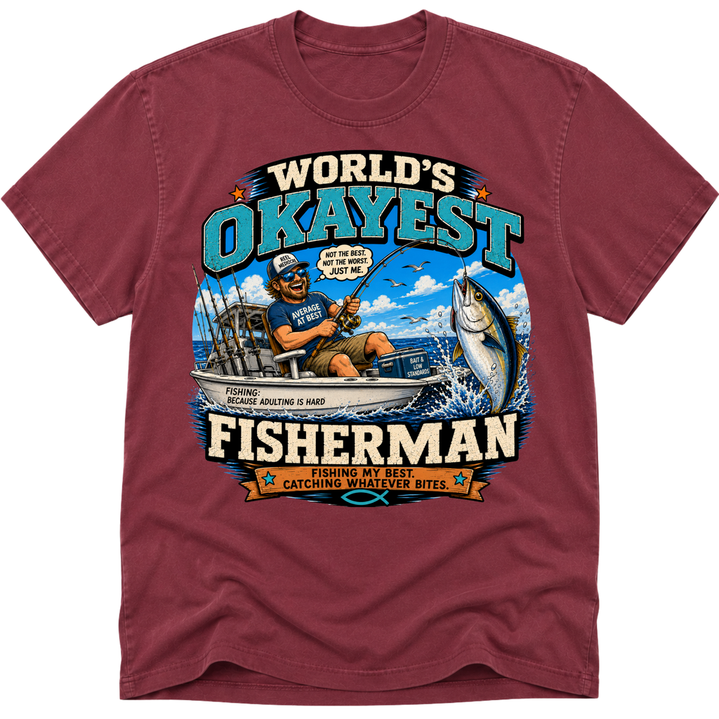 Worlds Okayest Fisherman Ocean