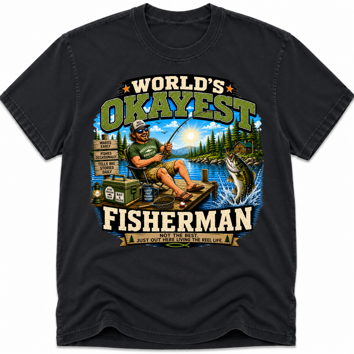 Worlds Okayest Fisherman Dock